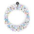 Rosée du matin | Argent sterling 925 | Papillon blanc arc-en-ciel
